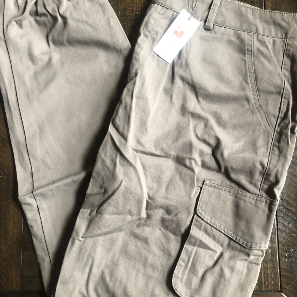 Cargo khaki gray jogger pants xxl men’s NWT